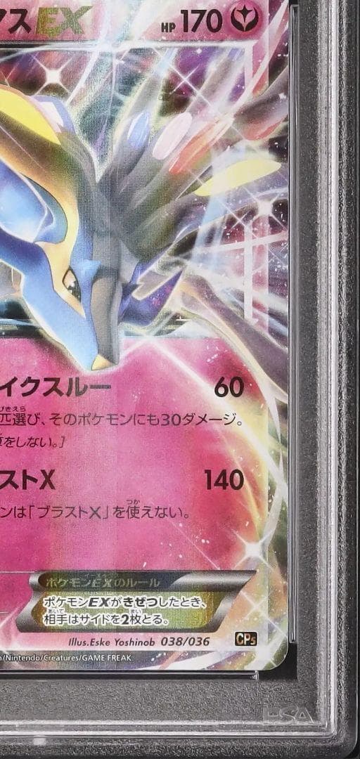 51 PSA ゼルネアスEX CP5 伝説 038 036 キラコレクション
