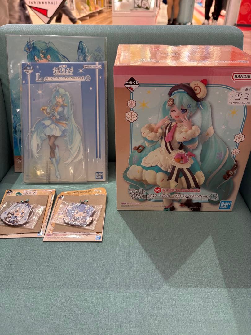 雪ミク　一番くじ　雪ミク ～2026～ ラストワン賞フィギュア 初音ミク
