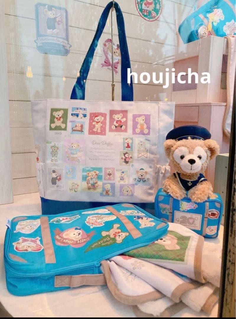 即日発送　オンライン購入品　新品タグ付き　 20周年　ダッフィー　ブランケット