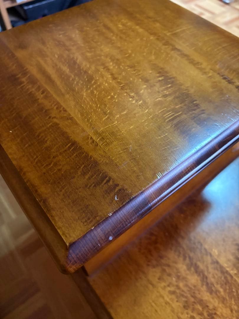 オールドカリモク レトロ テレフォンベンチ 電話台 アンティーク