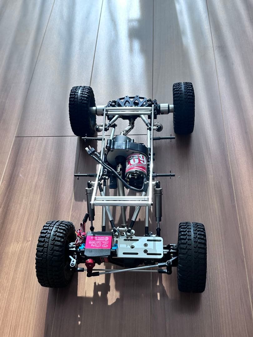 ［CR01 ロックソッカー］　電動RCカー　カスタム品