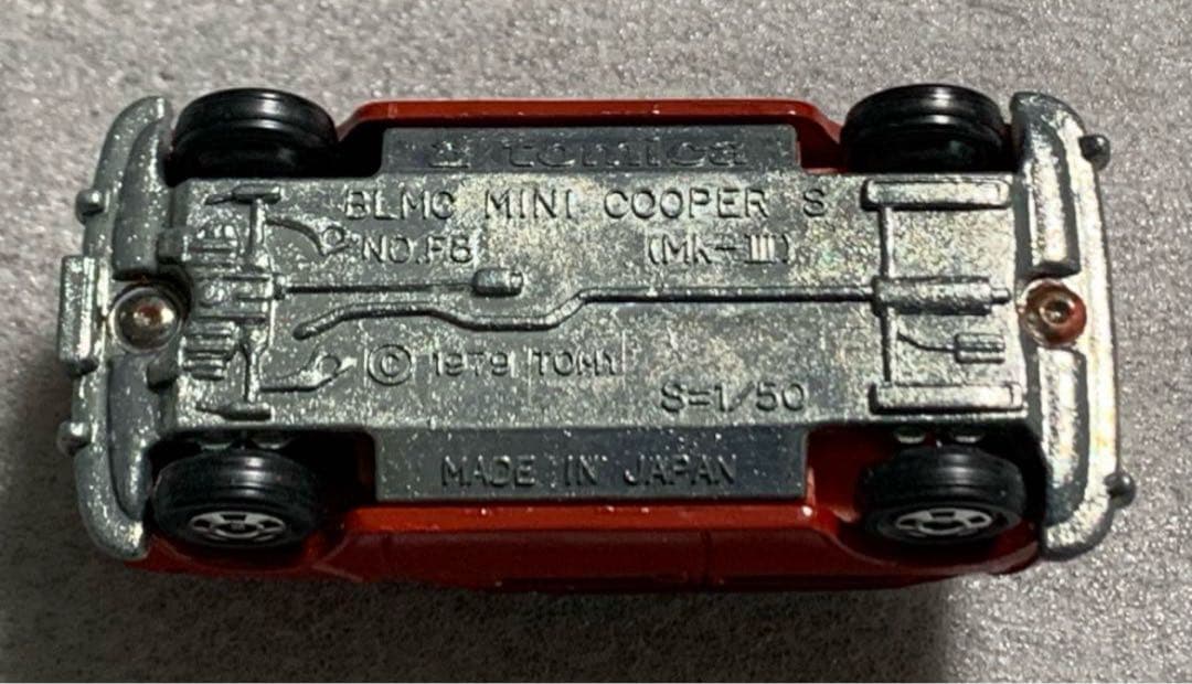 トミカ ミニクーパー ミニセンター特注 赤