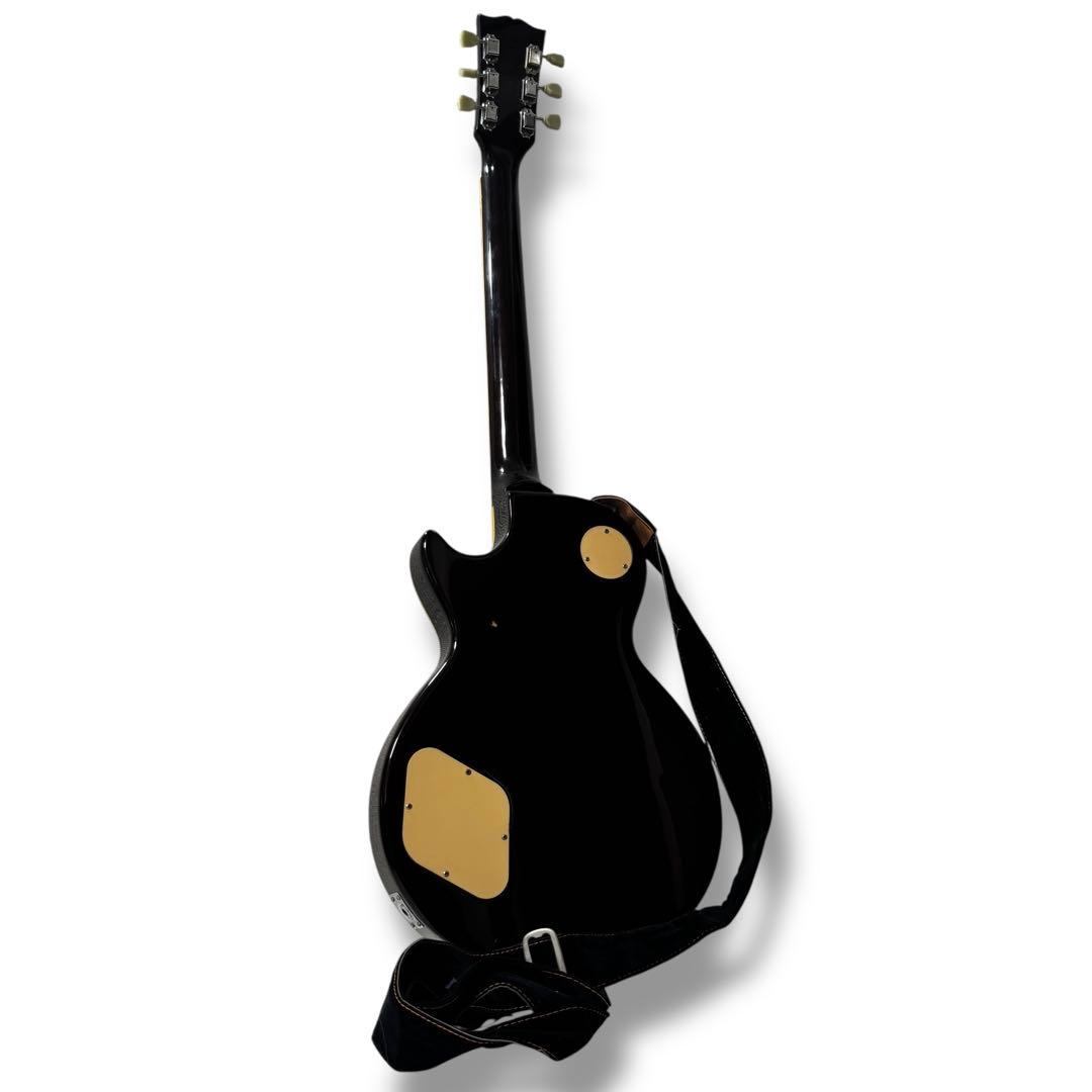 フォトジェニック レスポール エレキギター ベルト 弦 ケース付き