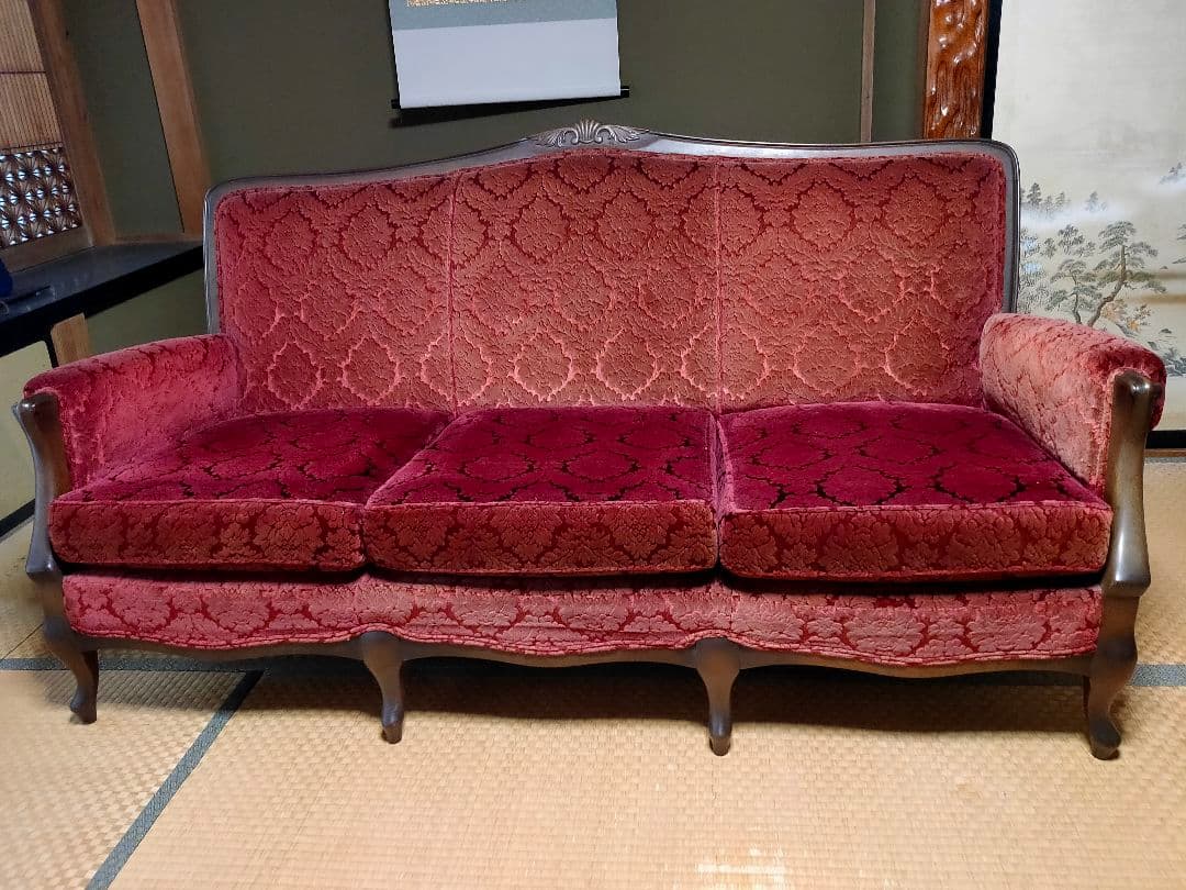 ★maruni（マルニ木工）OLD★ 3人掛けソファー マキシマムシリーズ③