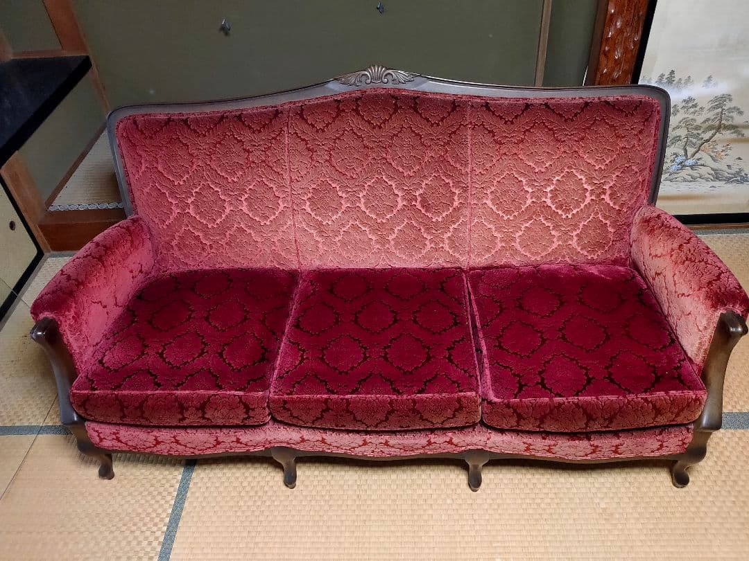 ★maruni（マルニ木工）OLD★ 3人掛けソファー マキシマムシリーズ③