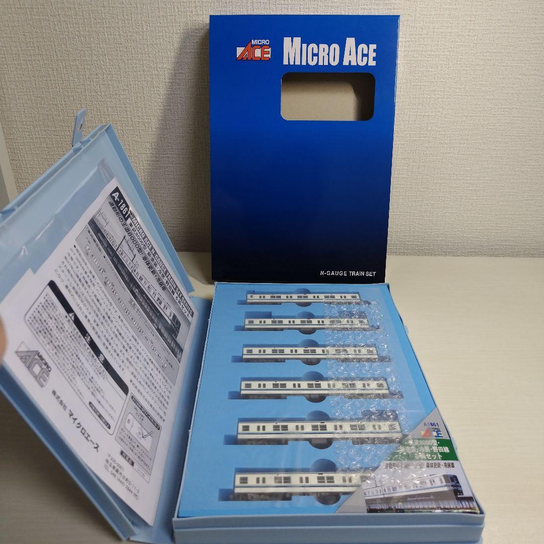 マイクロエース　 東武8000型 新塗装・冷房・野田線6両セット