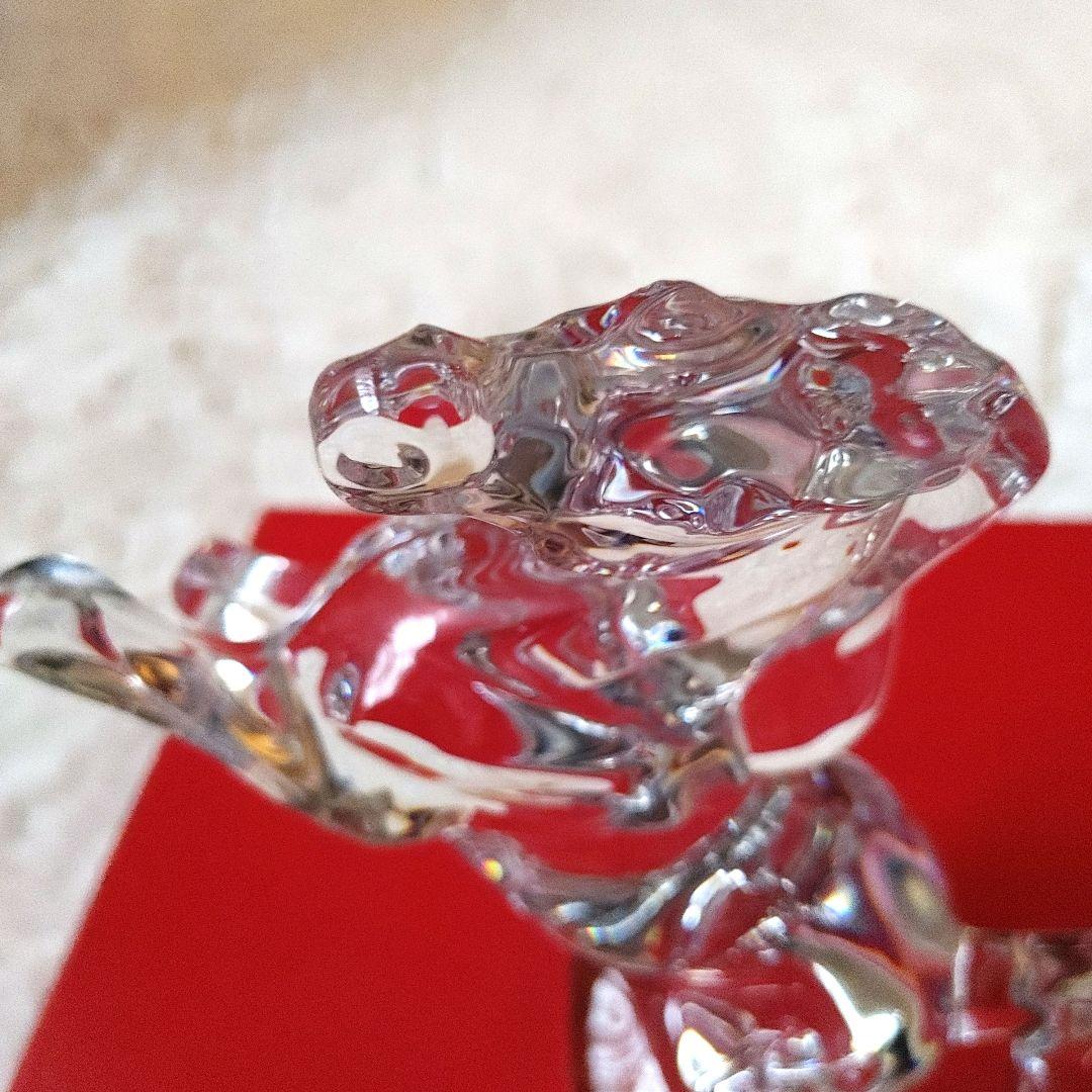 【未使用・美品】バカラ2026年干支Baccaratいななく馬　クリスタル/クリ