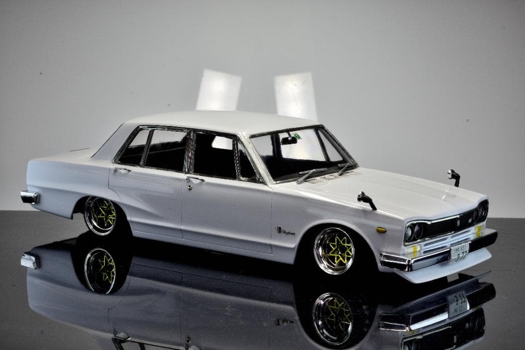 【1/24アオシマ】スカイライン2000GT【ハコスカ】