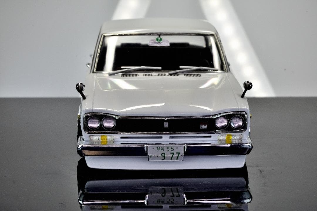 【1/24アオシマ】スカイライン2000GT【ハコスカ】