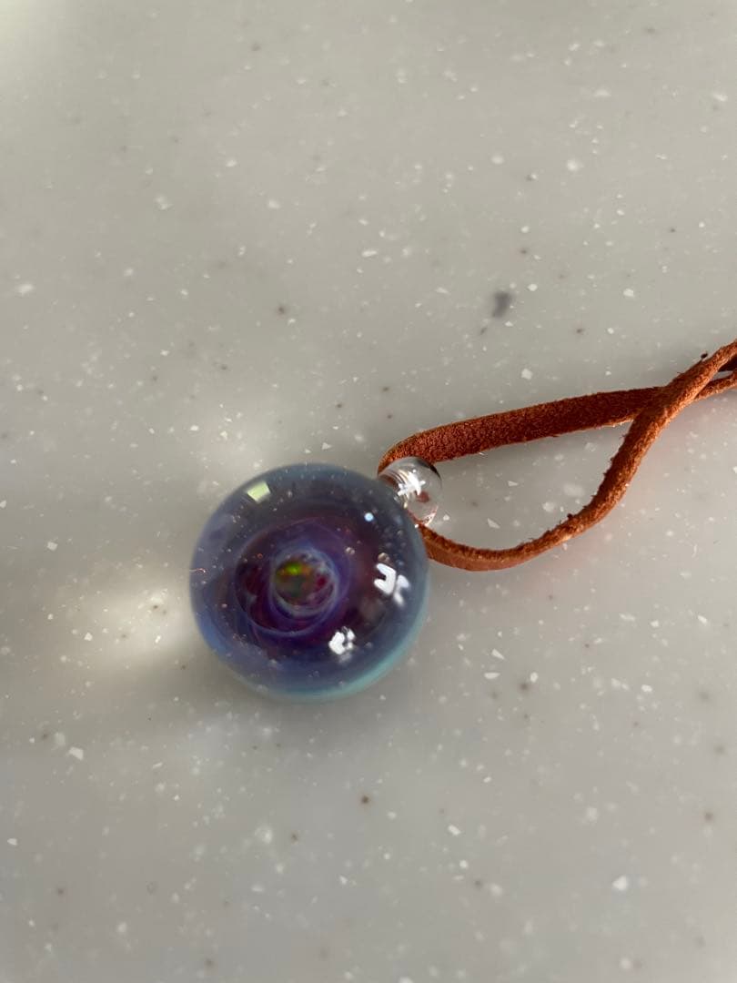 【最終値引き】宇宙テーマ 宇宙ガラス+a ガラス ペンダント