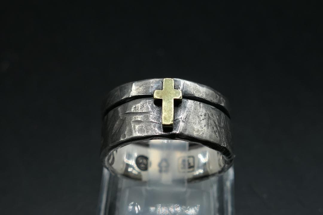 美品　16号　amp japan　アンプジャパン　クロス　リング　指輪