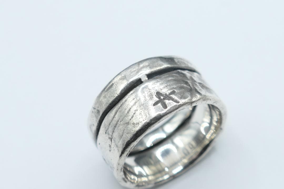 美品　16号　amp japan　アンプジャパン　クロス　リング　指輪