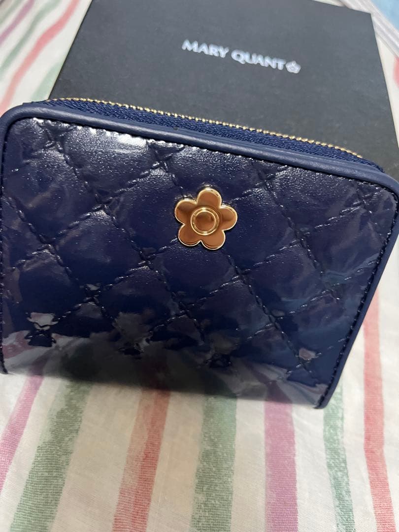 (新品) MARY QUANT ネイビー ケース
