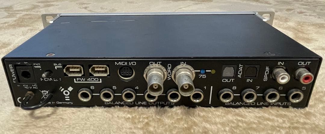 RME FIREFACE 400 動作品ですが難あり（商品説明よくお読み下さい）