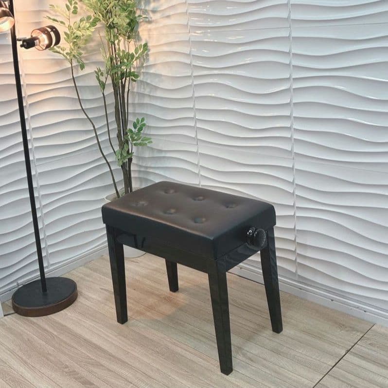 ◇ピアノ椅子◇ピアノスツール◇高さ調節可能◇