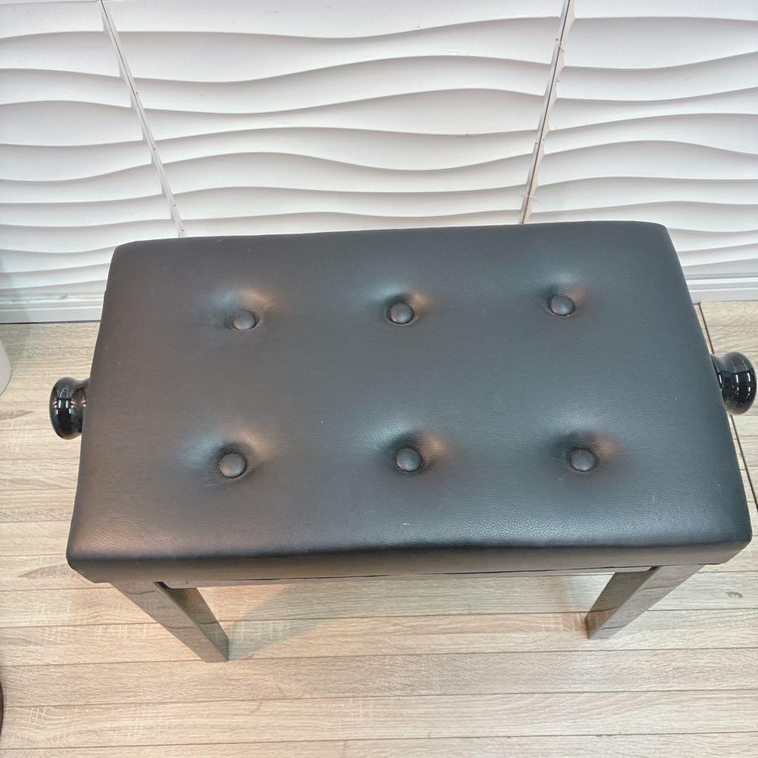 ◇ピアノ椅子◇ピアノスツール◇高さ調節可能◇