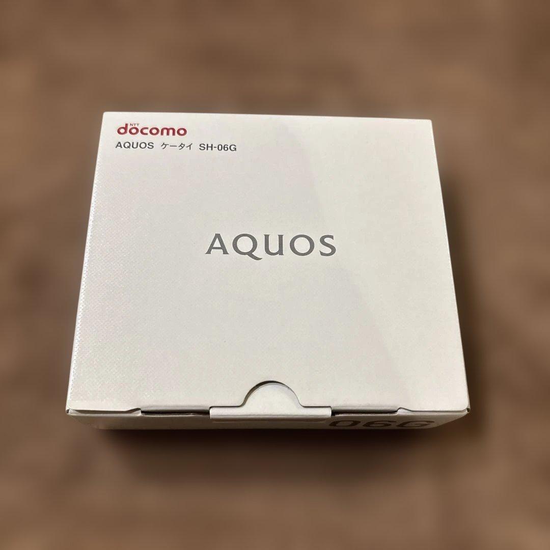 docomo AQUOSケータイ SH-06G Blue Green