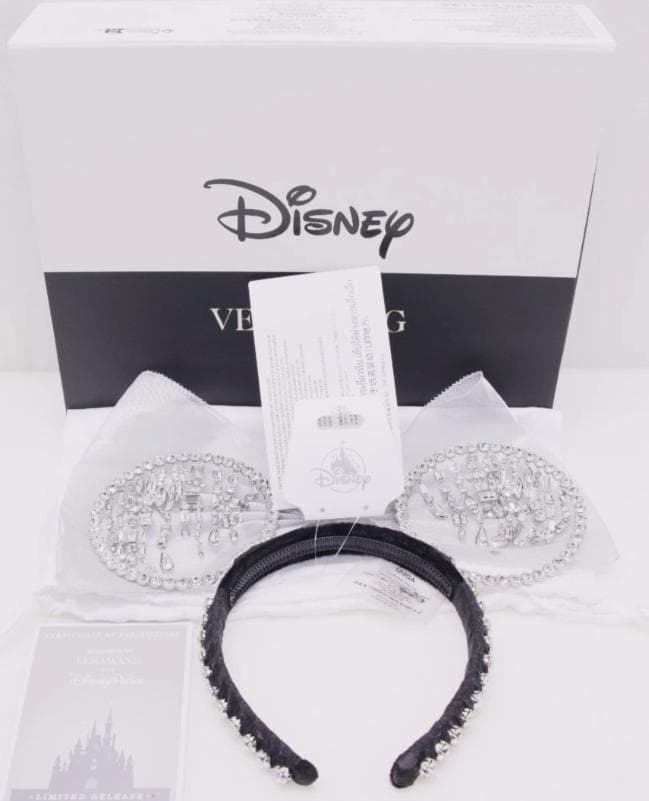 【数量限定商品】ディズニー Vera Wang ミニー クリスタルカチューシャ
