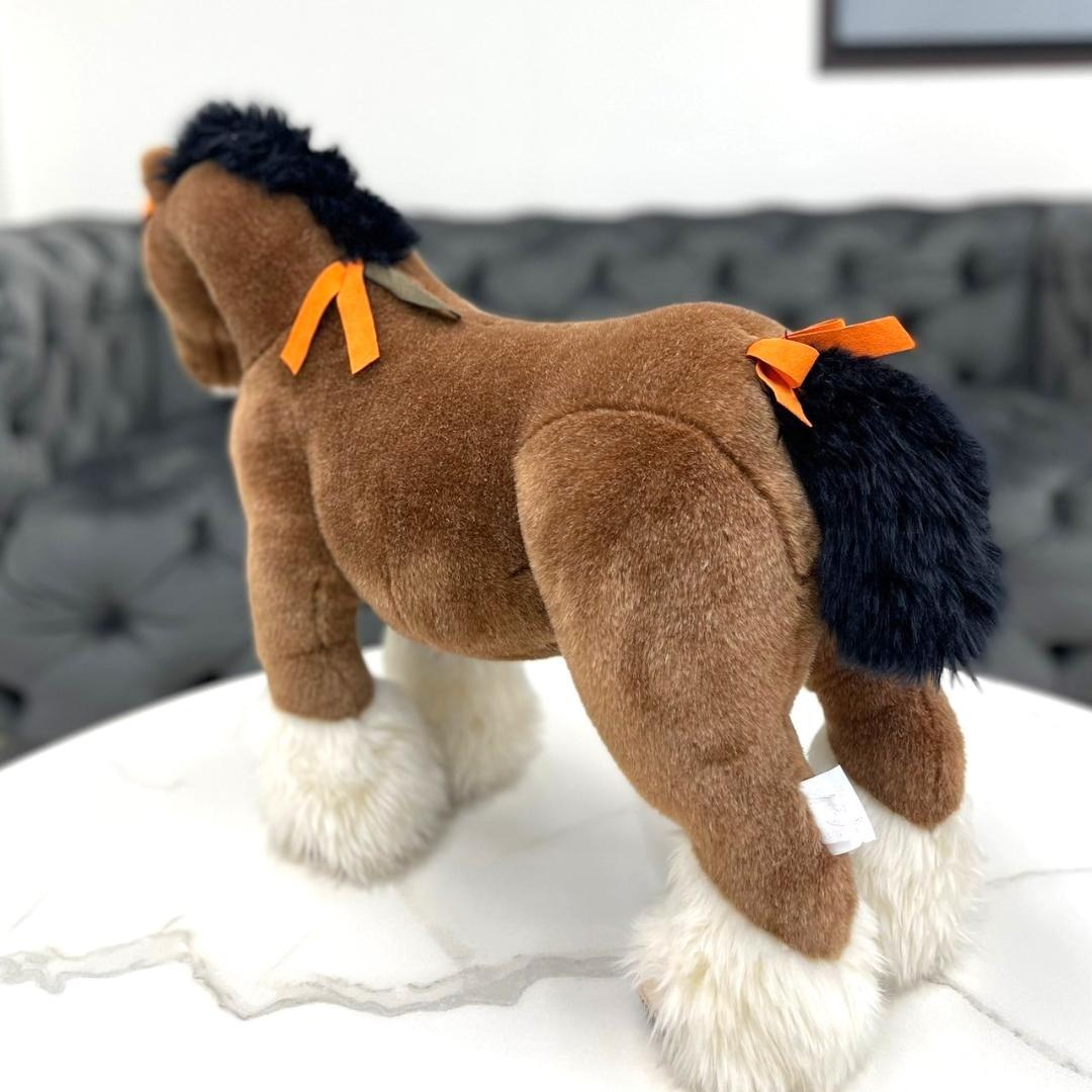 美品☆　エルメス　エルミーGM　ぬいぐるみ　ブラウン　馬　レア