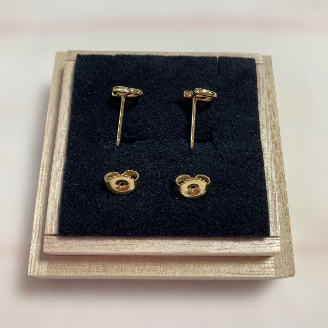 ピ*)様 ティファニー　りんごピアス　K18 廃盤品