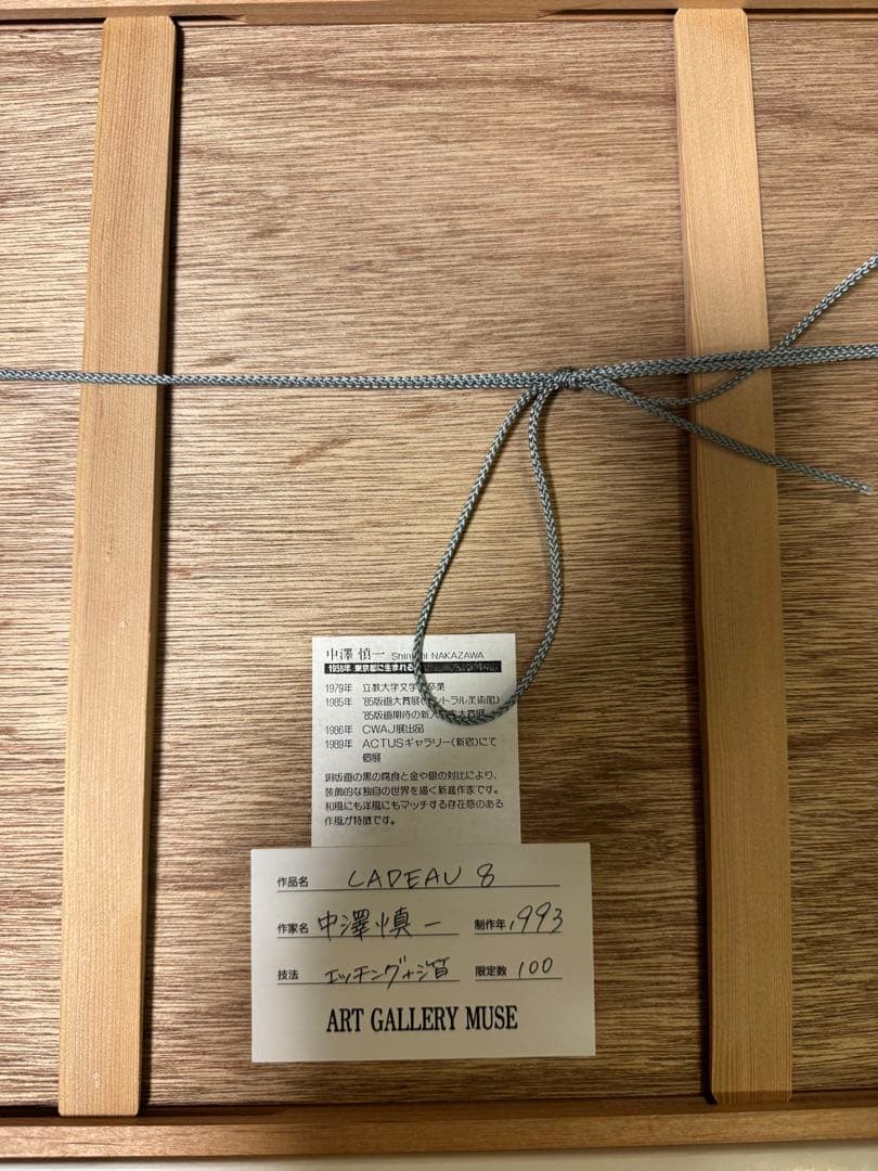 中澤慎一　CADEAU8