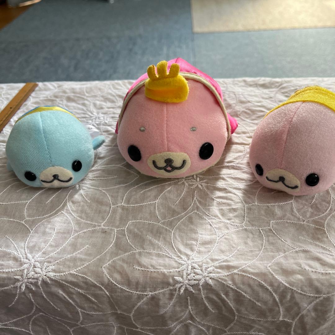 まめゴマ ひな祭りぬいぐるみ 他　平成レトロセット5体