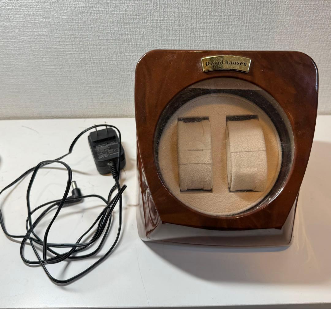  hausen  2本巻 時計　ワインディングマシーン