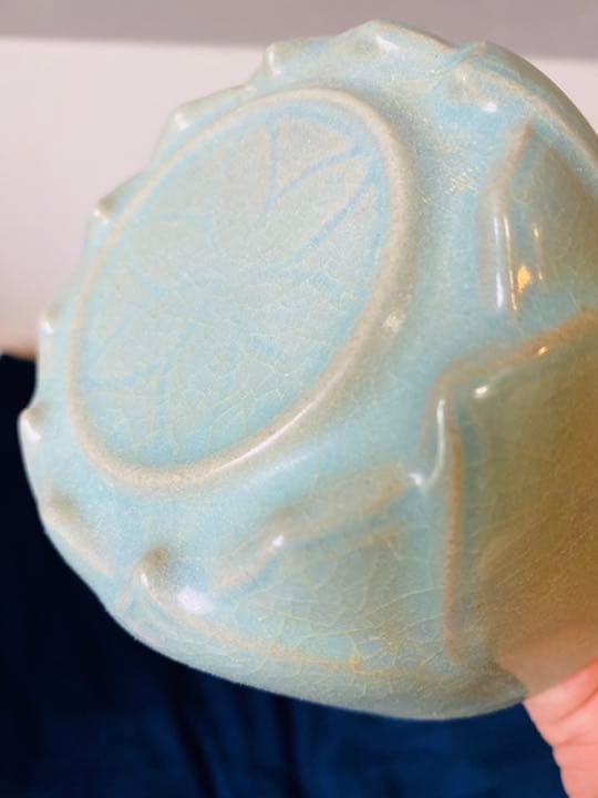 中国宋代青瓷盖碗，茶器。