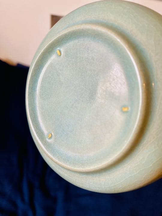 中国宋代青瓷盖碗，茶器。