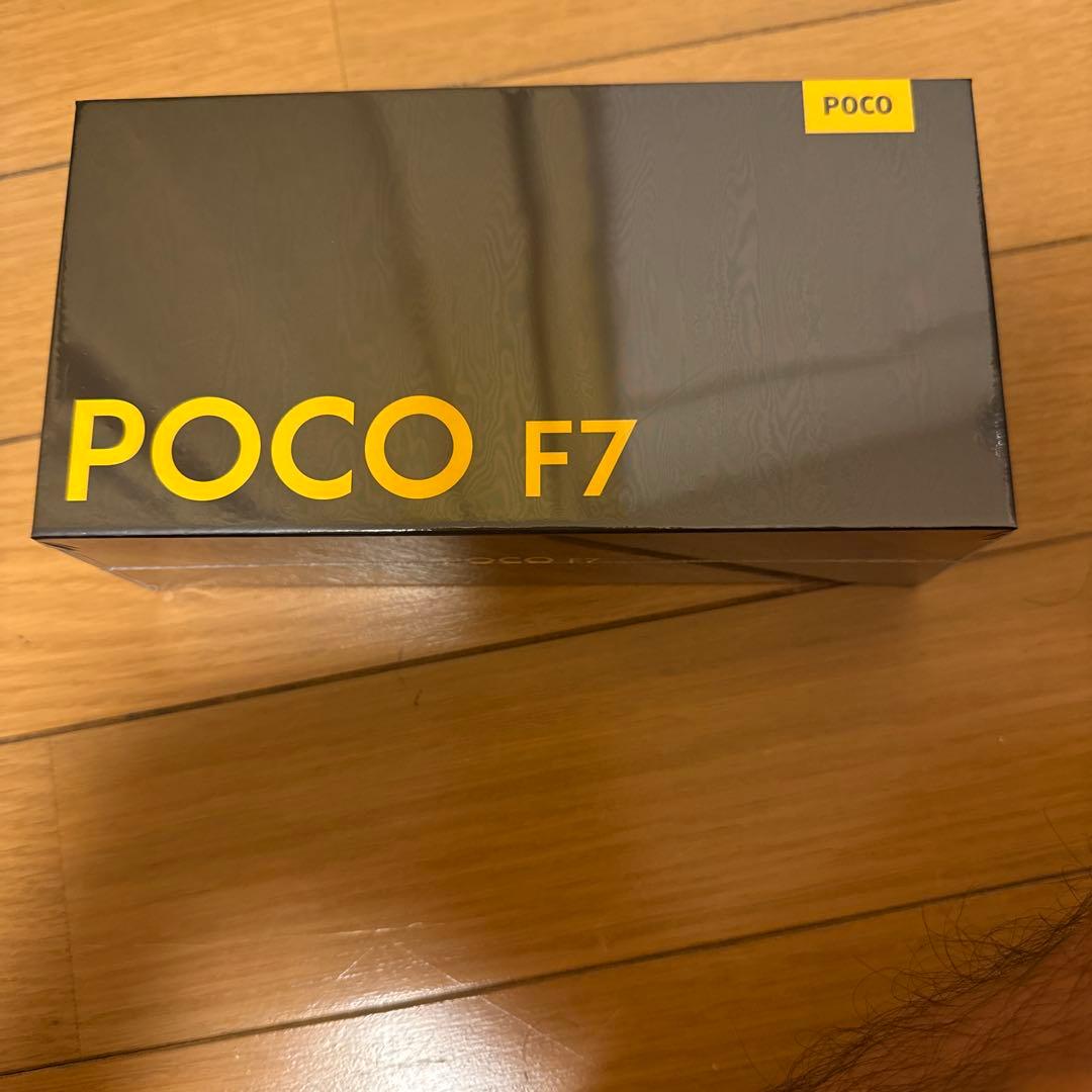 POCO F7 シルバー 12GB RAM 512GB ROM
