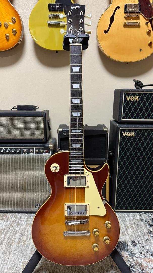 ギター GRECO EG-500 ICE TEA BURST U1000 1978s