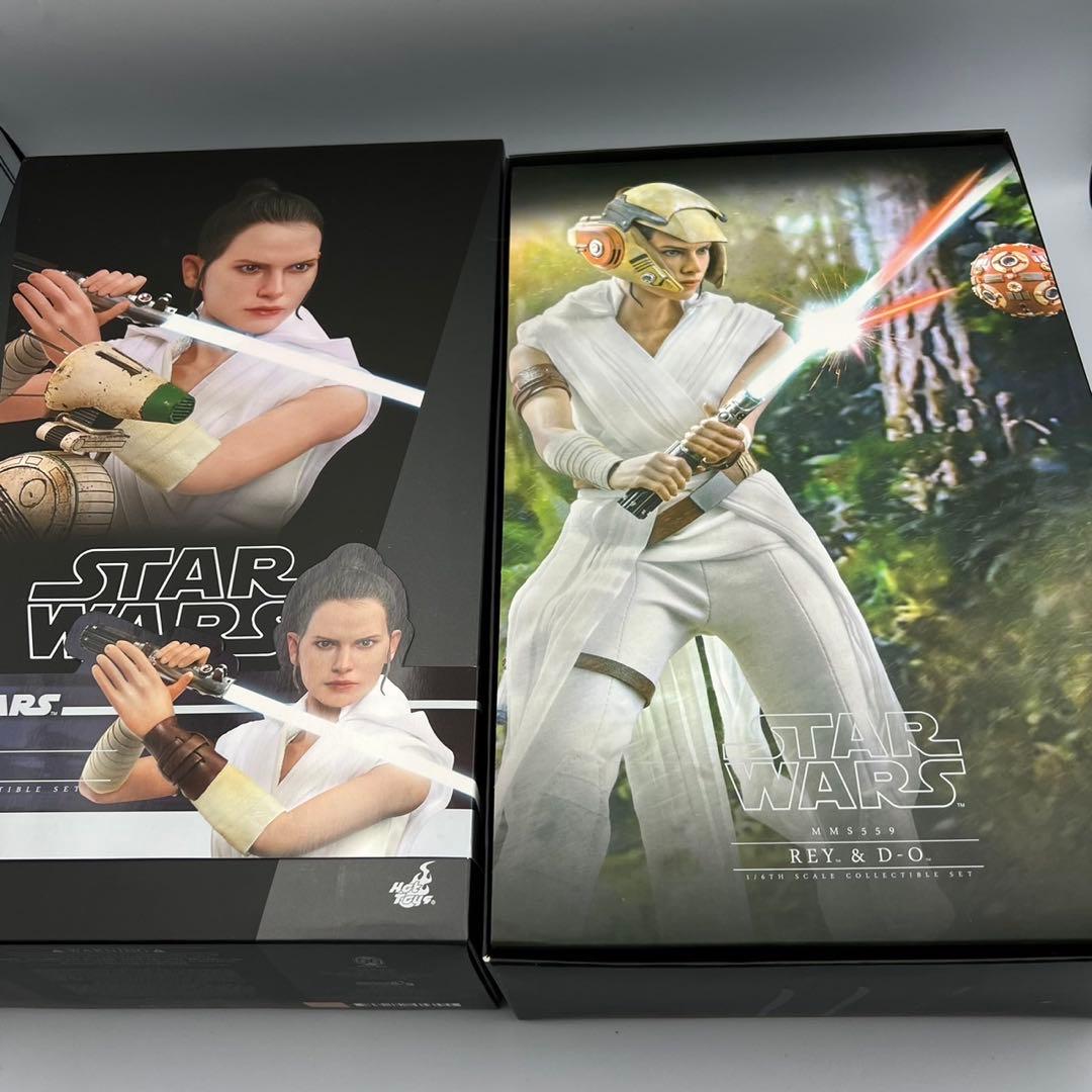 内未開封　ホットトイズ　1/6　フィギュア　スターウォーズ　レイ　アナキン