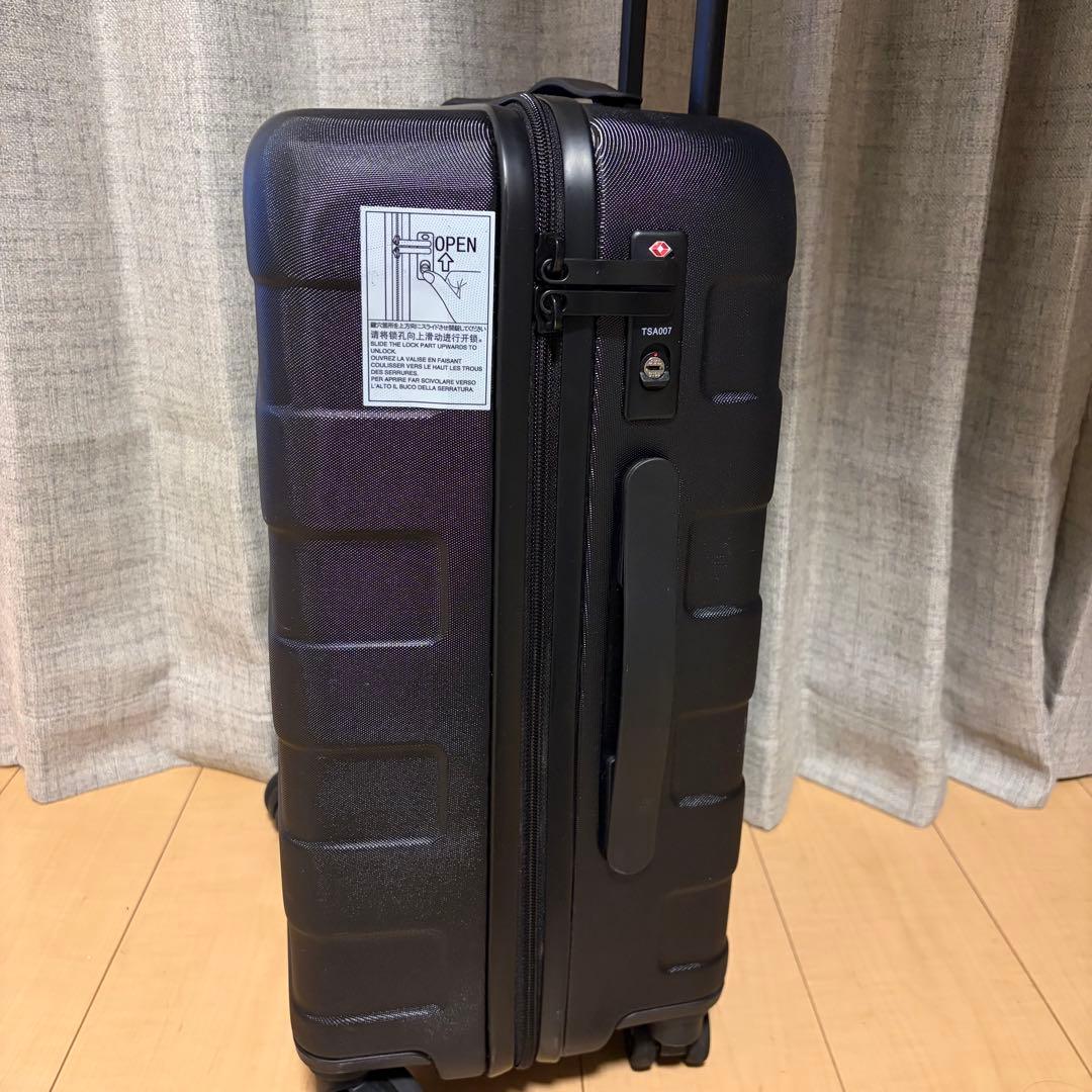 美品　無印　キャリー　35L ブラック