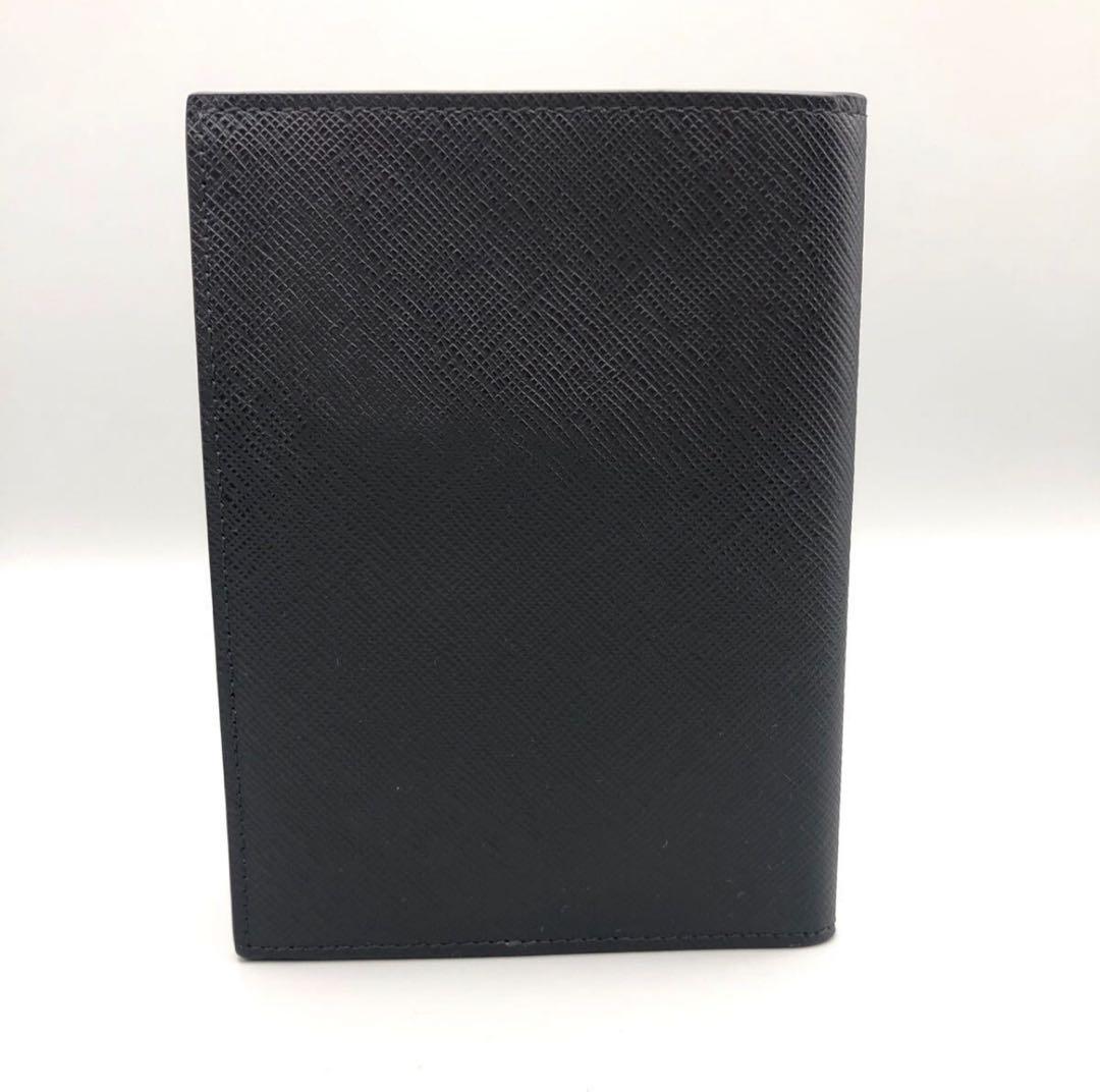 【新品未使用】MONTBLANC サルトリアルブラックパスポートケース