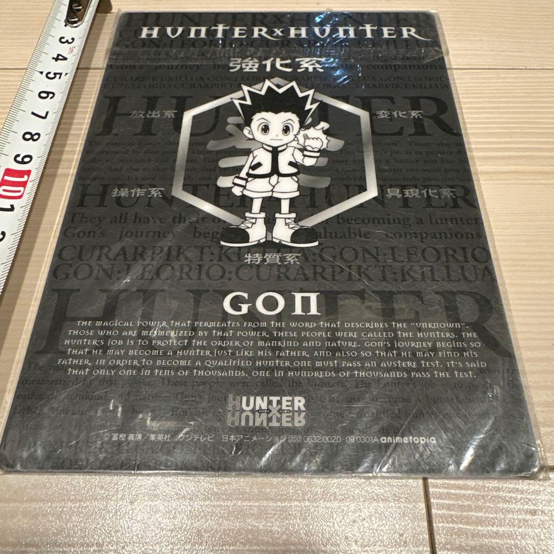 HUNTER×HUNTER　ハンターハンター ミニ下敷き　ゴン