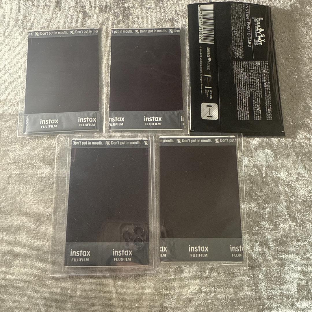 LE SSERAFIM ツアー インスタントフォト サクラ 直筆サイン チェキ