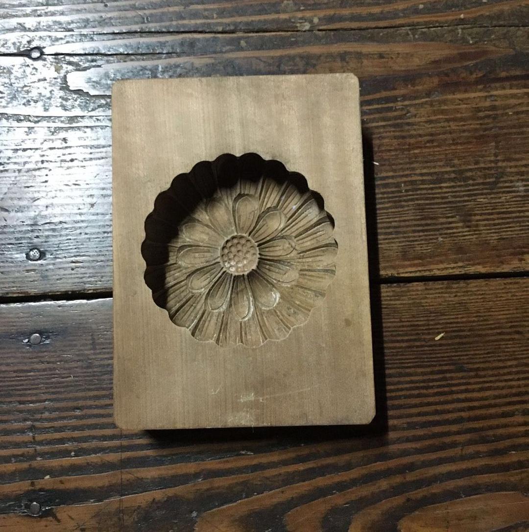 和菓子 木型 菊