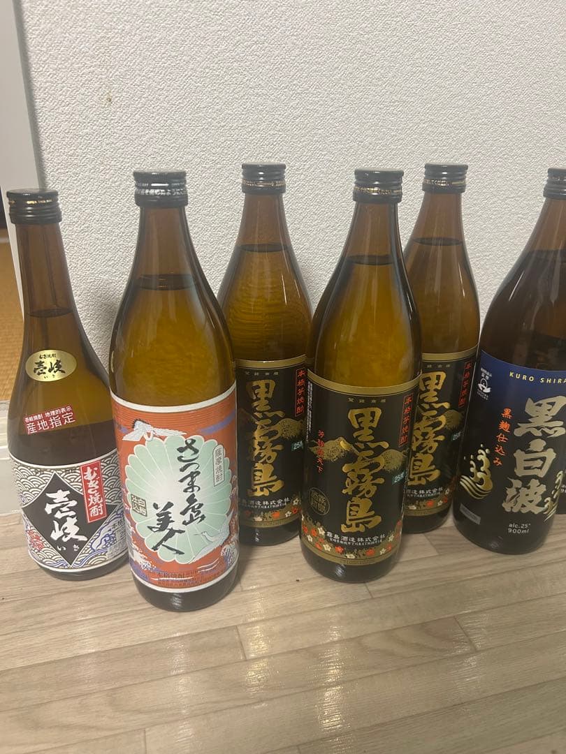 焼酎セット 10本　黒霧島　白波　壱岐　島美人　くろうま