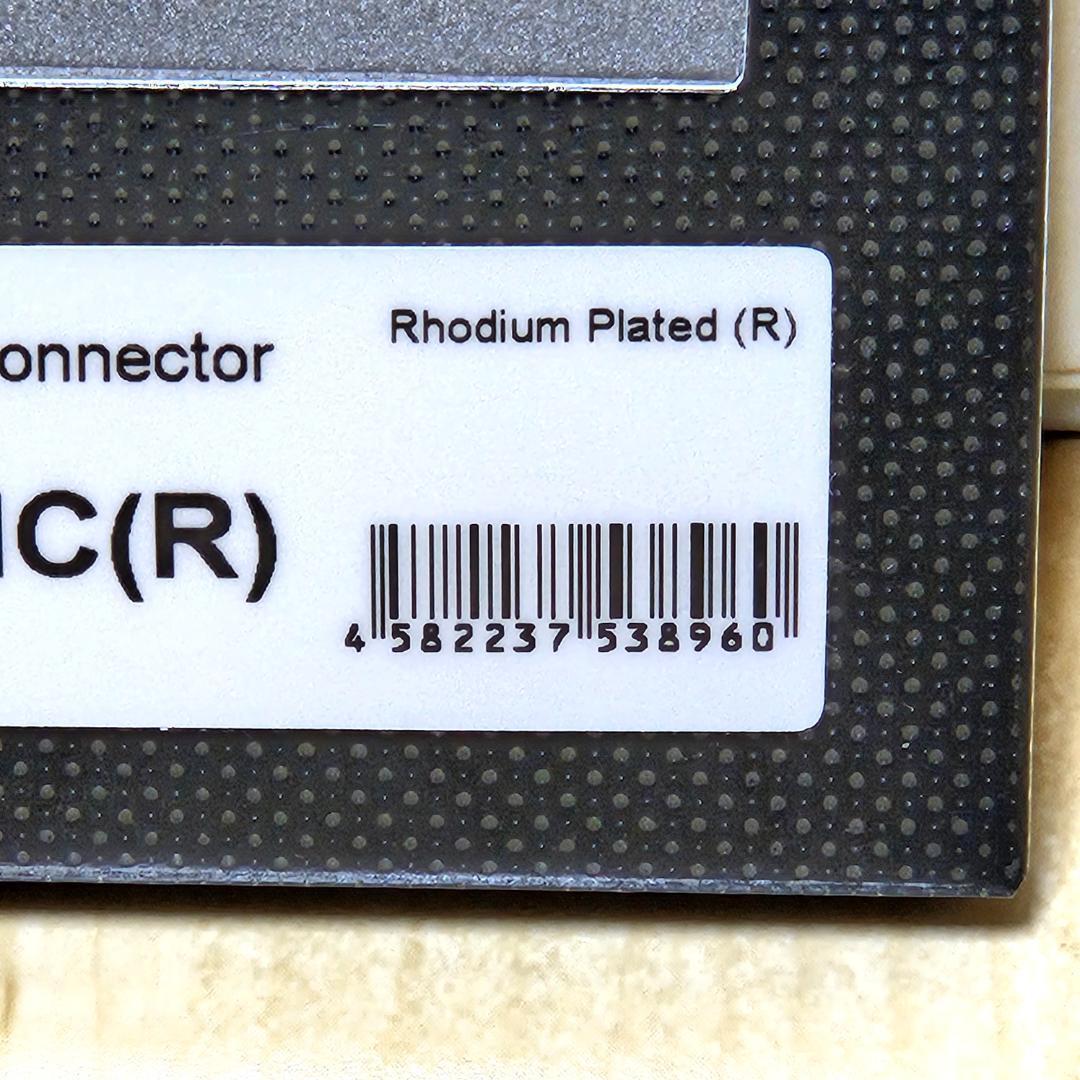 新品 CF-BNC(R) フルテック 75ΩBNCプラグ 2本1組