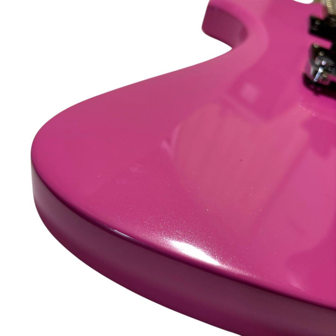 【良品】Chatting Bird エレキギター モッキンバードタイプ ピンク