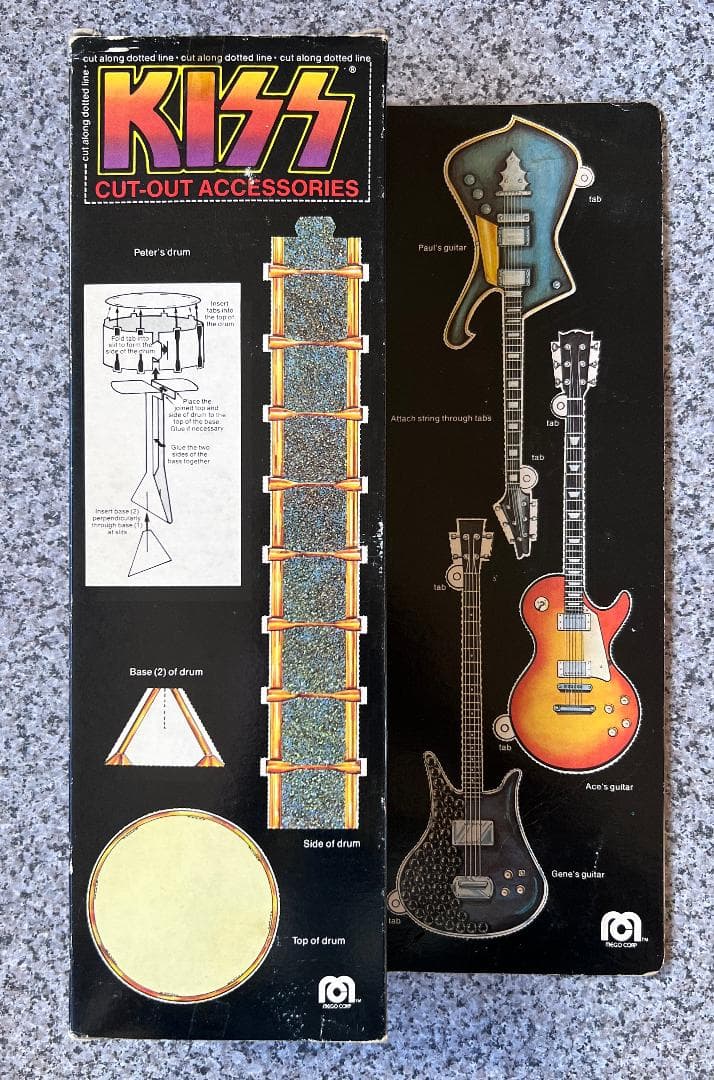 ヴィンテージ  1977 / 1978  メゴ  KISS コンプリートセット