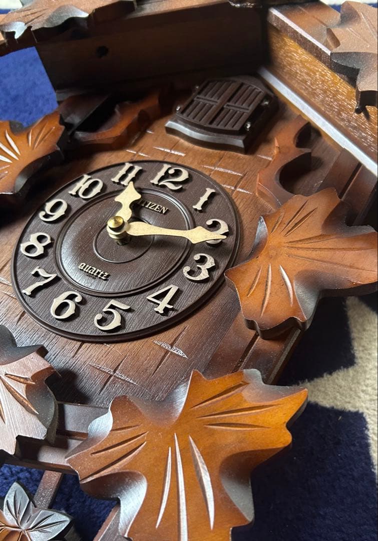 鳩時計 振り子時計 壁掛時計 CITIZEN RHYTHM