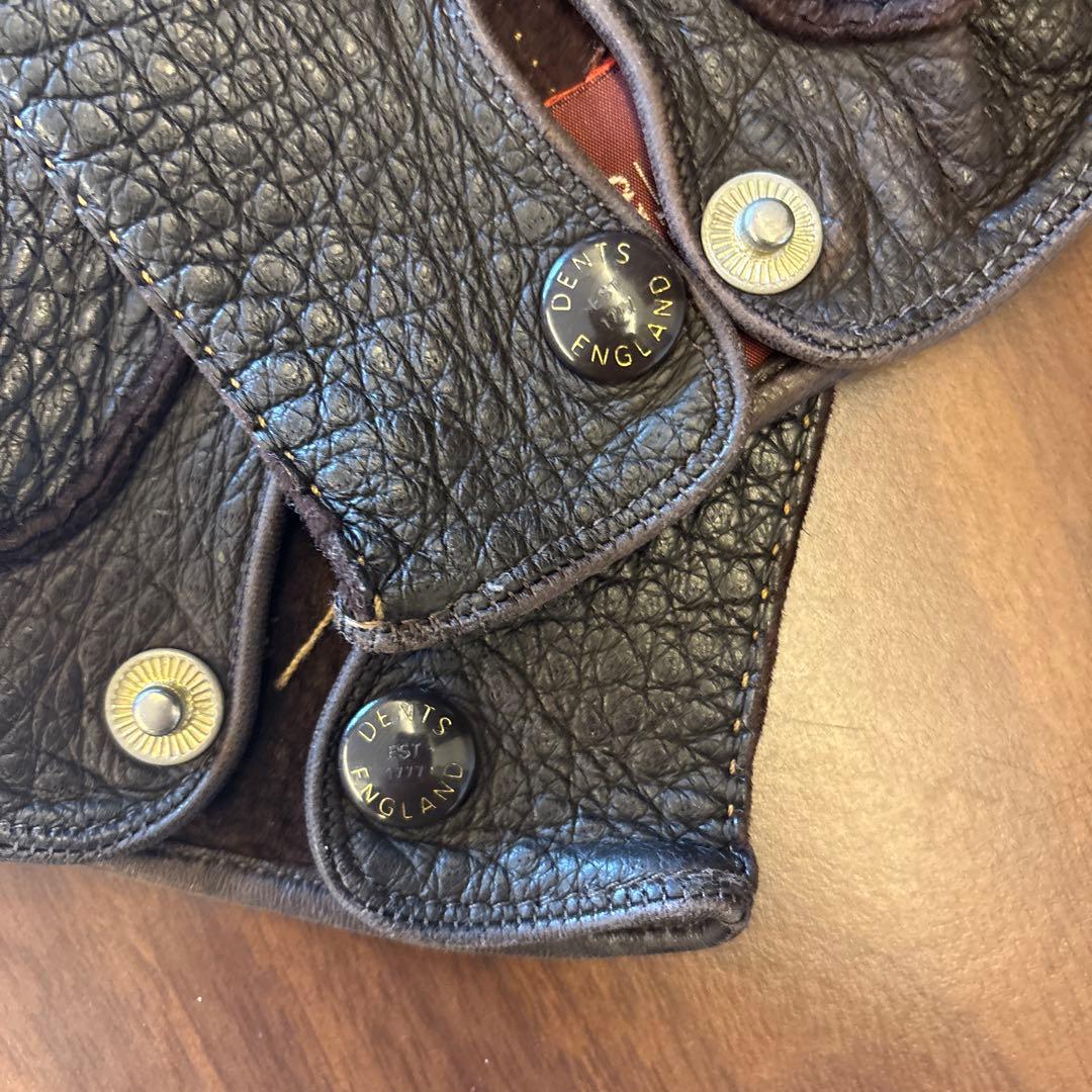 DENTS デンツ　ペッカリー　アンライニング　size 7 1/2