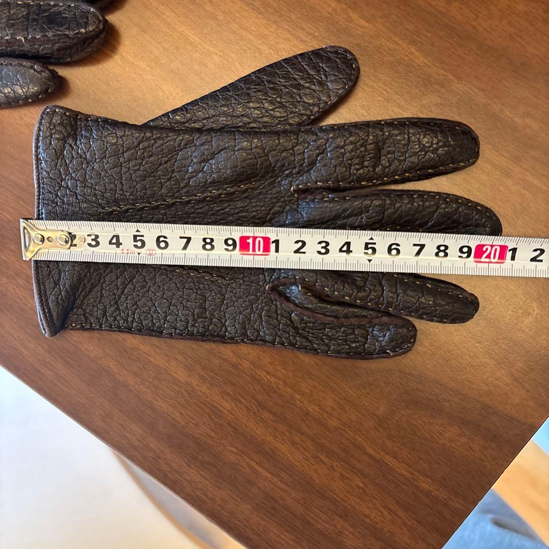 DENTS デンツ　ペッカリー　アンライニング　size 7 1/2