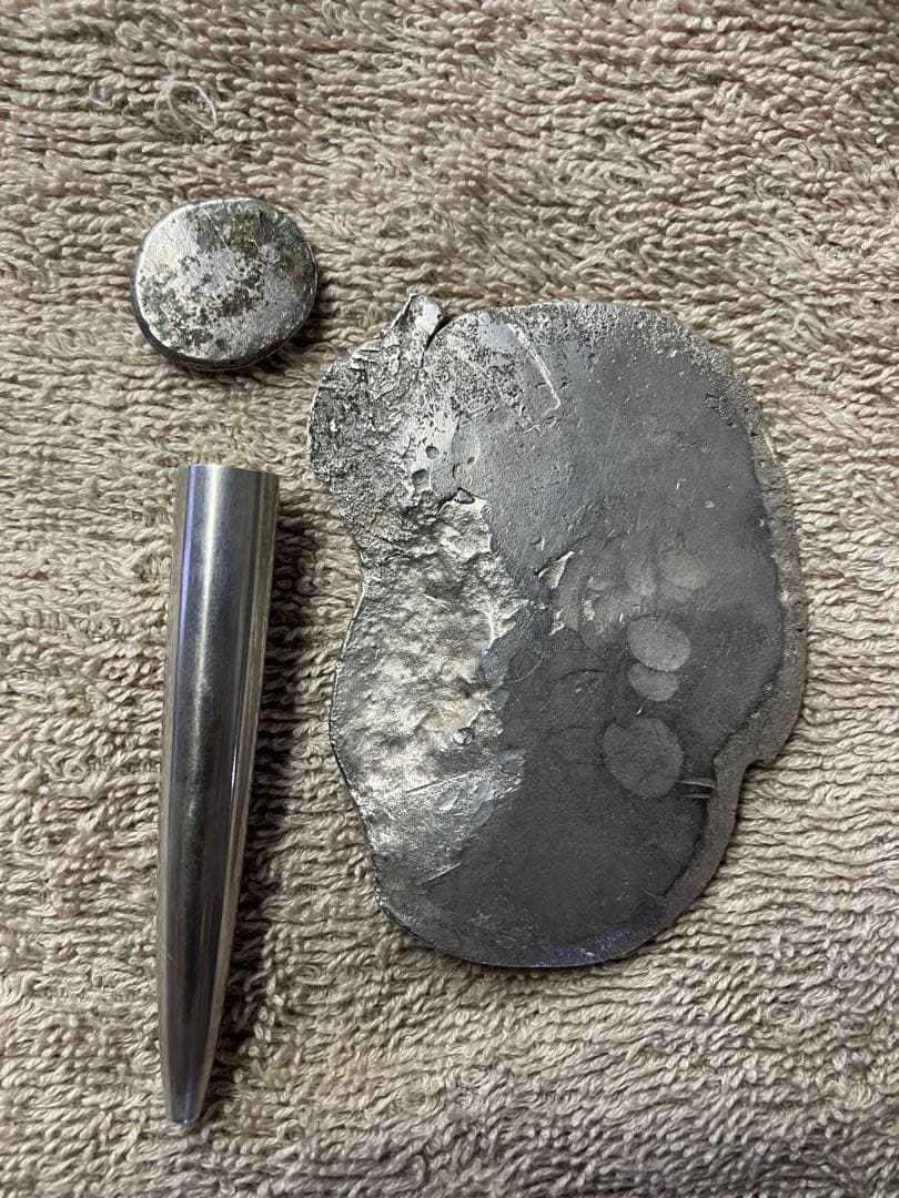 あ*3様 銀細工部品　シルバー925 工芸部品セット 121g 万年筆部品