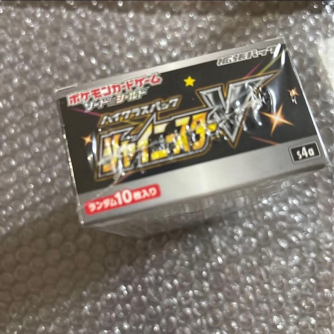 新品　ポケモンカード シャイニースターV BOX シュリンク付