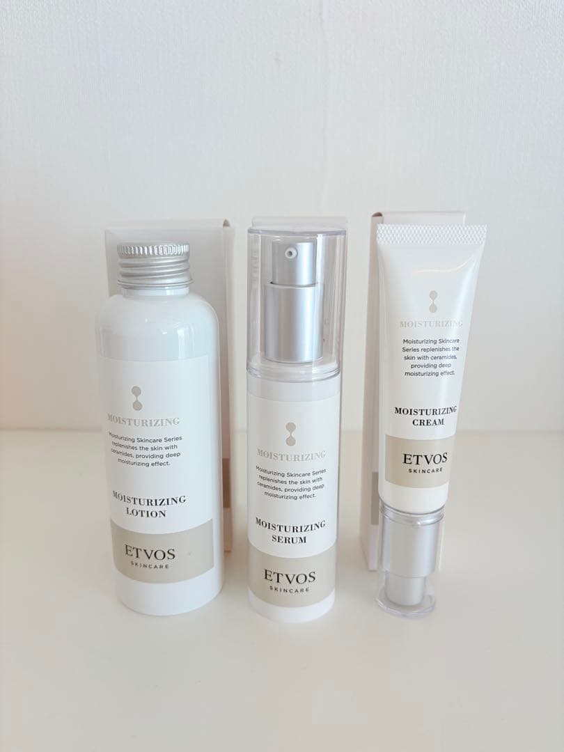 【新品未使用】エトヴォス　モイスチャライジング3点セット