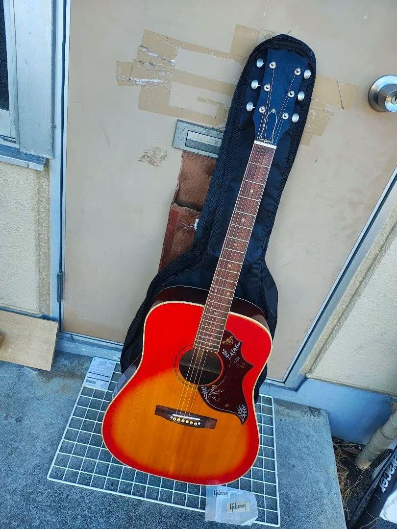 美品 JEISON Hummingbird PU付エレアコ G社シール２枚