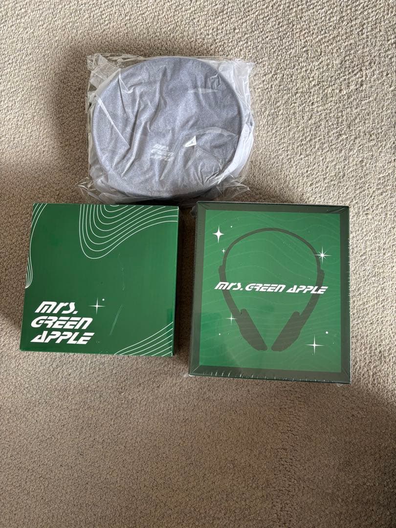 ミセスグリーンアップル　ポータブルCDプレイヤー　バッグ　ヘッドホン3点セット