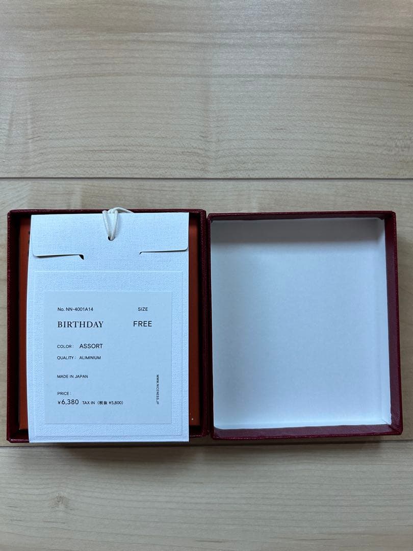 NICENESS BIRTHDAY 2024年AW